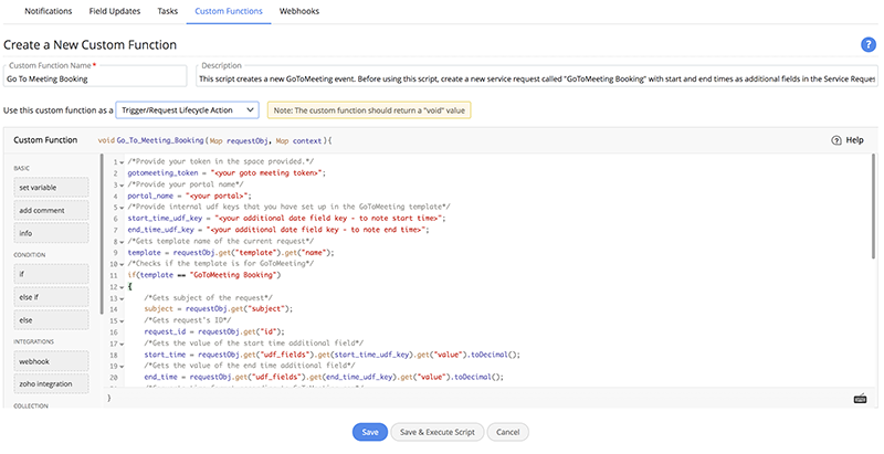 Personnalisez librement avec des scripts simples.